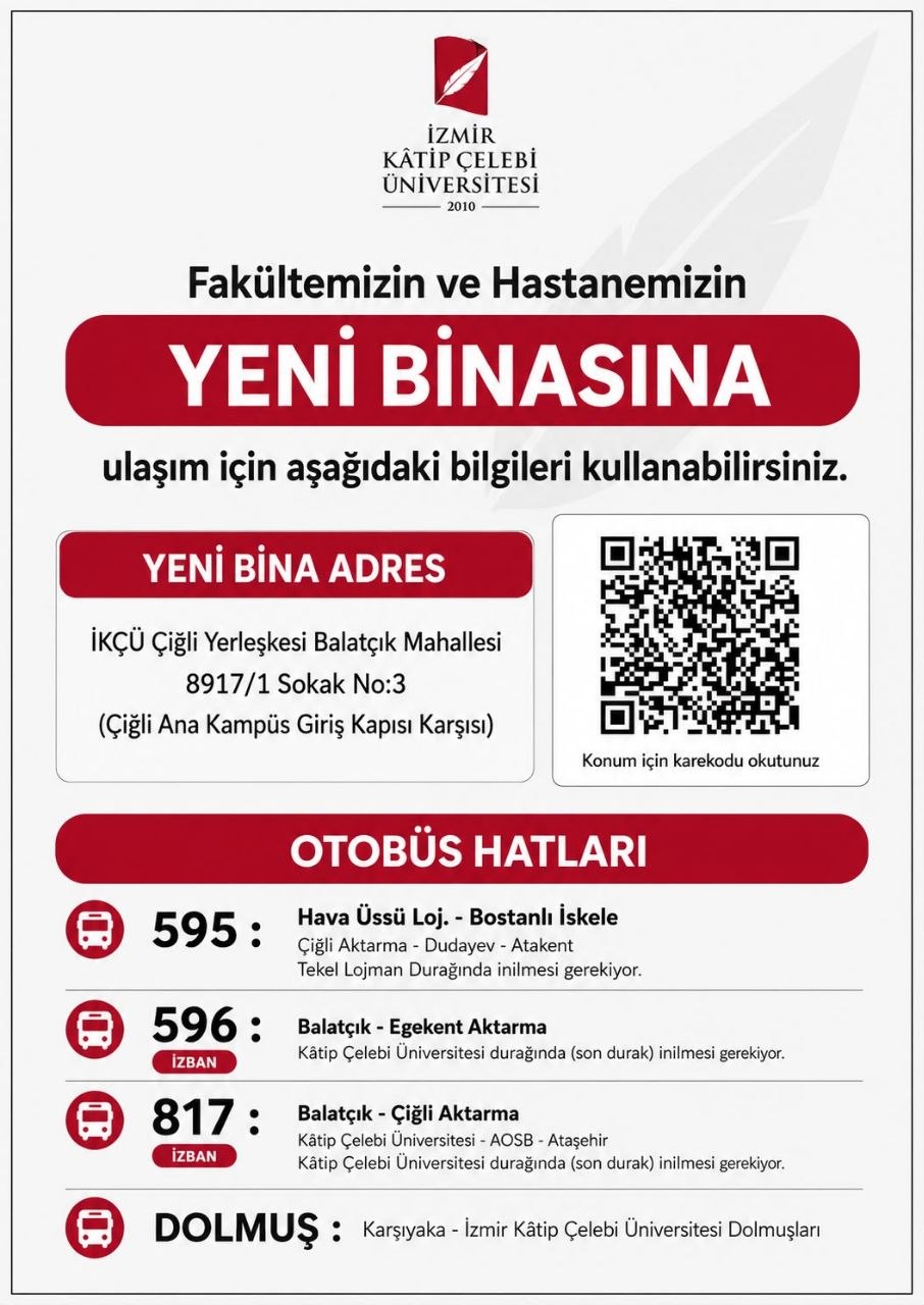 Yeni bina ulasim duyurusu